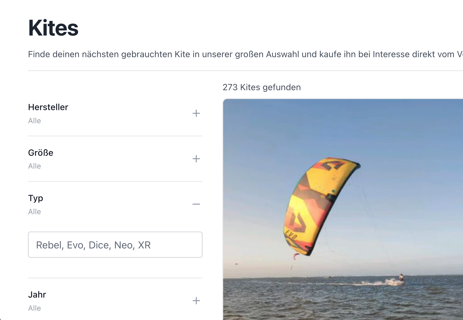 Live Filter Screenshot